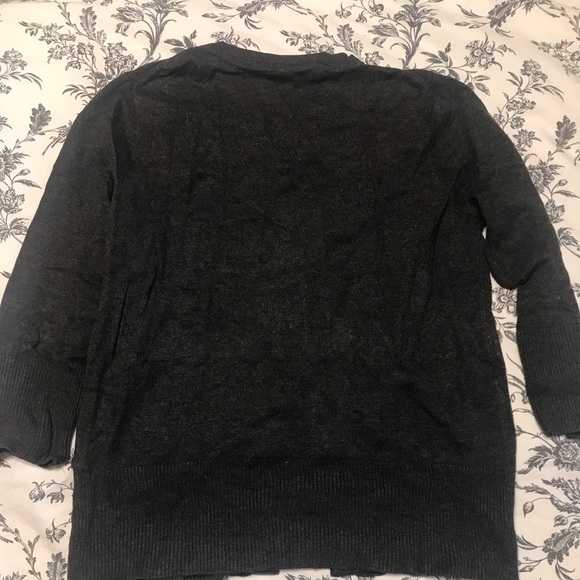 Bundle 4/25 Grey 3/4 Sleeve Cardigan - Picture 2 of 2